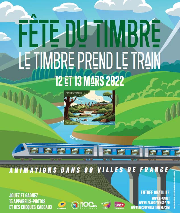 Journée timbre Affiche 2022