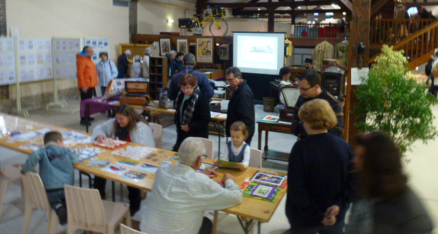 Exposition philatélique : Fête du train